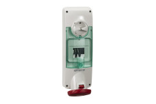 Розетка з блоком та DIN 63А 3Р+N+Е IP65 415В (PKB63U535)