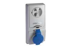 Розетка Unika з блоком - 16 A - 3P + N + E - 200...250 V AC - IP44 - panel (82133)