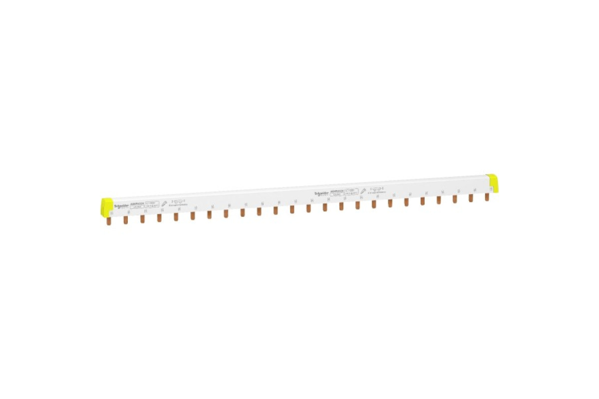 Гребінчаста шинка Schneider Electric, Acti9, 3P, 100A, 24 модулі, 18мм (A9XPH324)