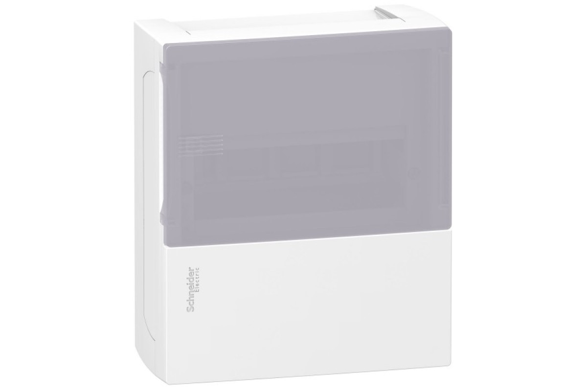 Щит навісний Resi9 MP прозорі двері 2 шини (MIP12108T)