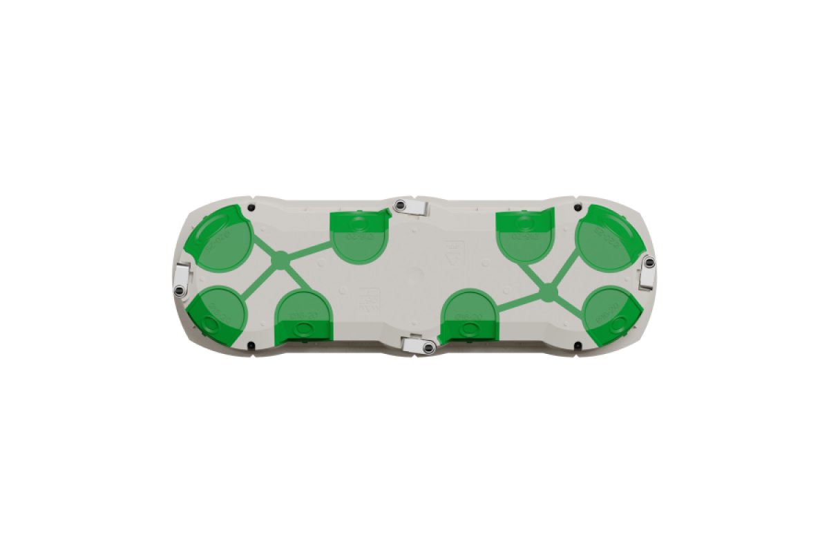 Установча коробка 3-х місна Multifix Air, 67x40 мм (IMT35031)