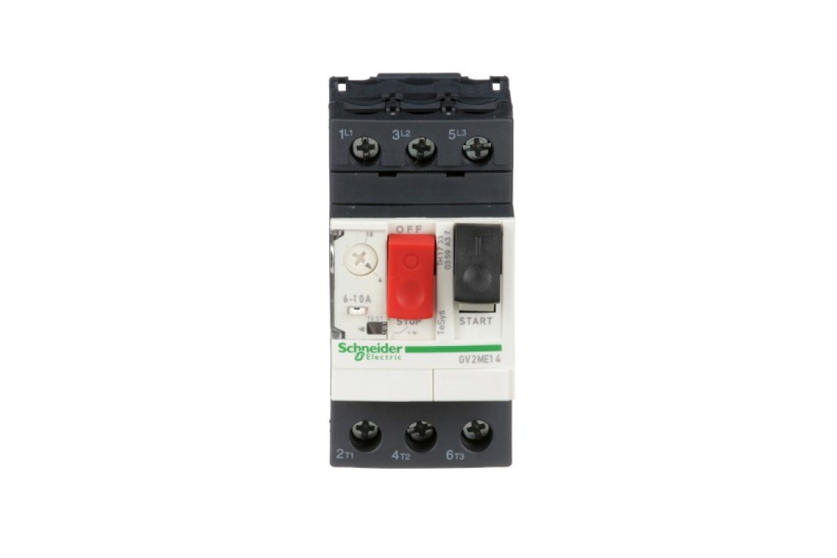 Автоматичний вимикач захисту двигунів TeSys GV 6-10 (GV2ME14)