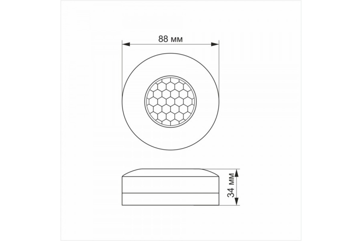 Датчик руху та освітленості VIDEX VL-SPC12B 220V 1200W інфрачервоний (VL-SPC12B)