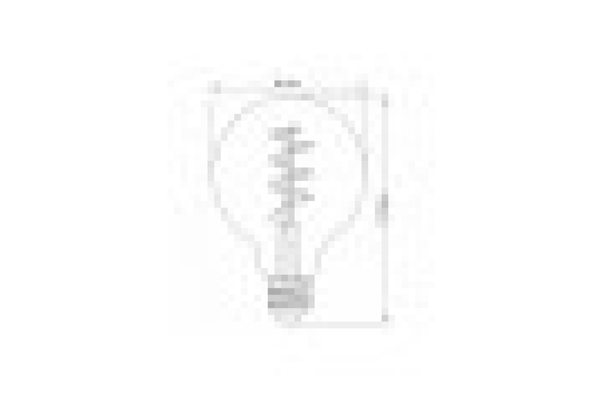 LED лампа VIDEX Filament G95FGD 4W E27 2100K дімерна графіт (VL-G95FGD-04272)