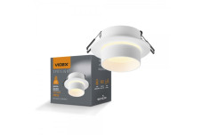 Світильник VIDEX під лампу GU10 врізний Круглий Білий (VL-SPF11R-W) 27149