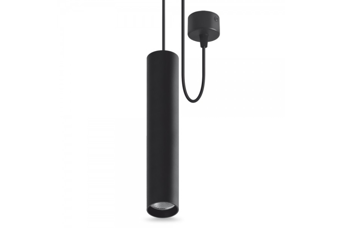 LED світильник підвісний накладний VIDEX 10W 4100K чорний (VL-SP-10034B) 26483