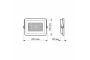 Світлодіодний прожектор VIDEX F2e 50W 5000K (VL-F2e-505W)