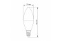 LED лампа VIDEX C37e 7W E14 4100K (VL-C37e-07144)