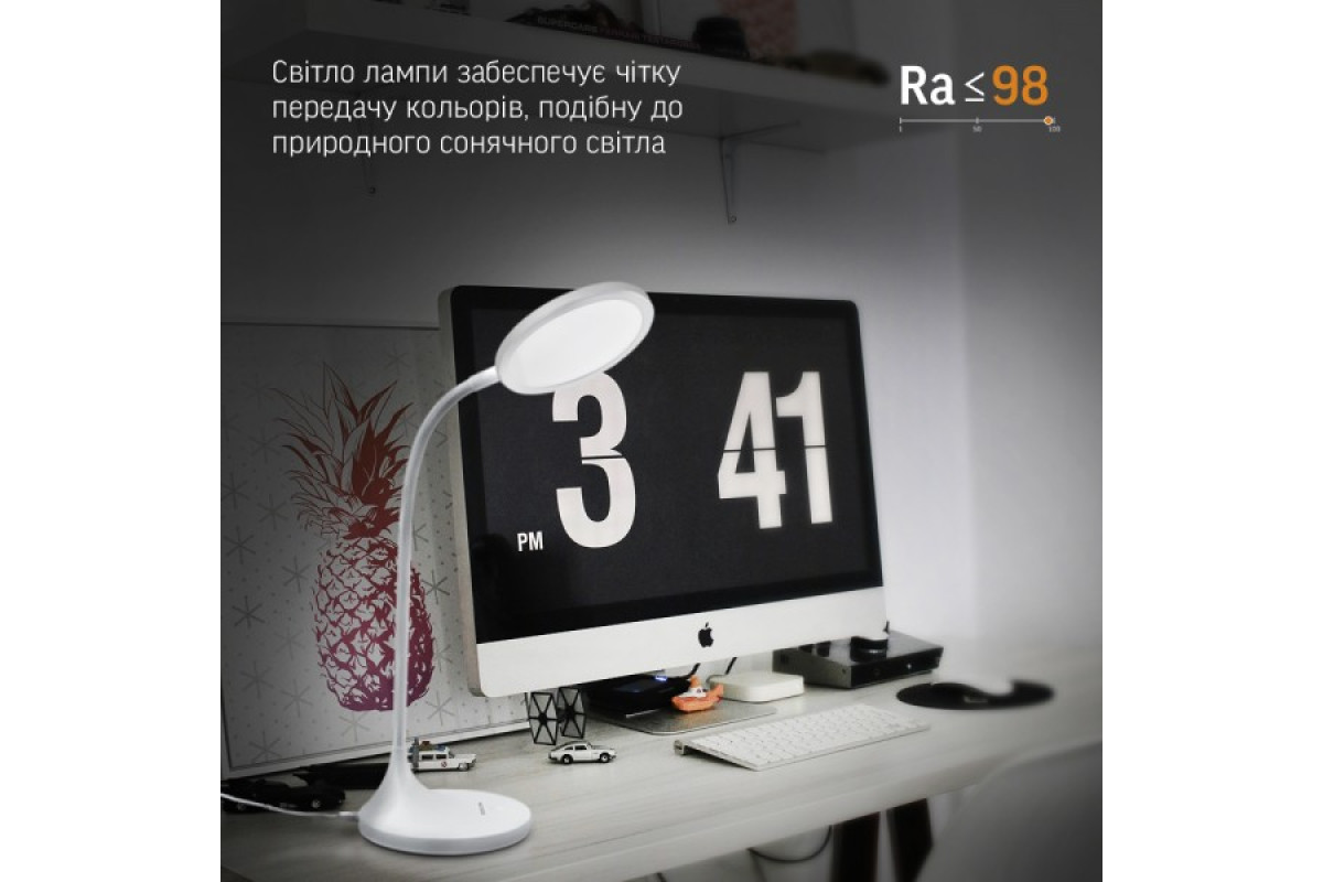 LED лампа настiльна VIDEX VL-TF14W 20W 4100K (VL-TF14W)