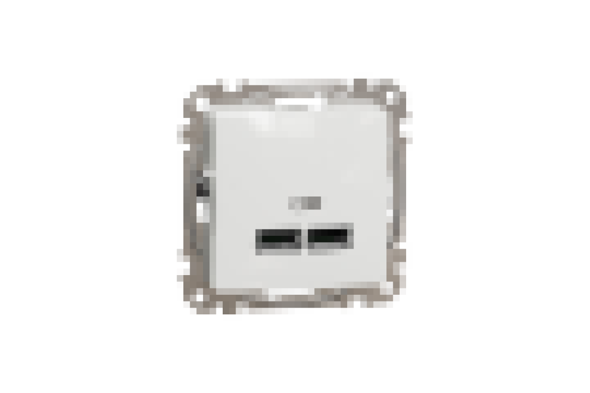 USB розетка A+A 2,1A біла Sedna Design (SDD111401)