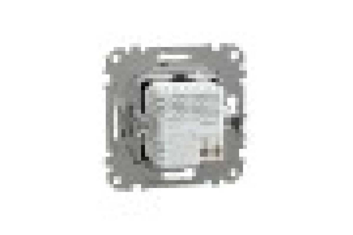 USB розетка, Sedna Design & Elements, тип A+C, 3 A, 21 Вт, алюміній (SDD113405)