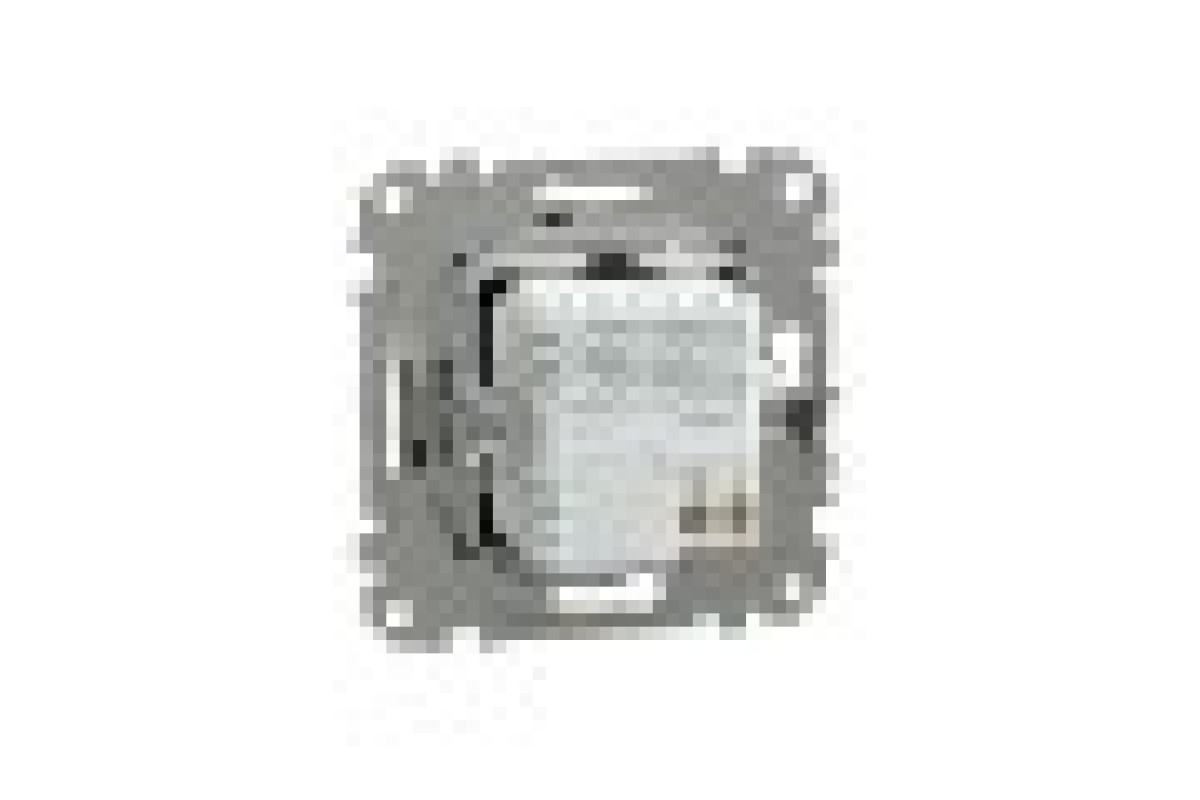 USB розетка, Sedna Design & Elements, тип A+C, 3 A, 21 Вт, чорний (SDD114405)