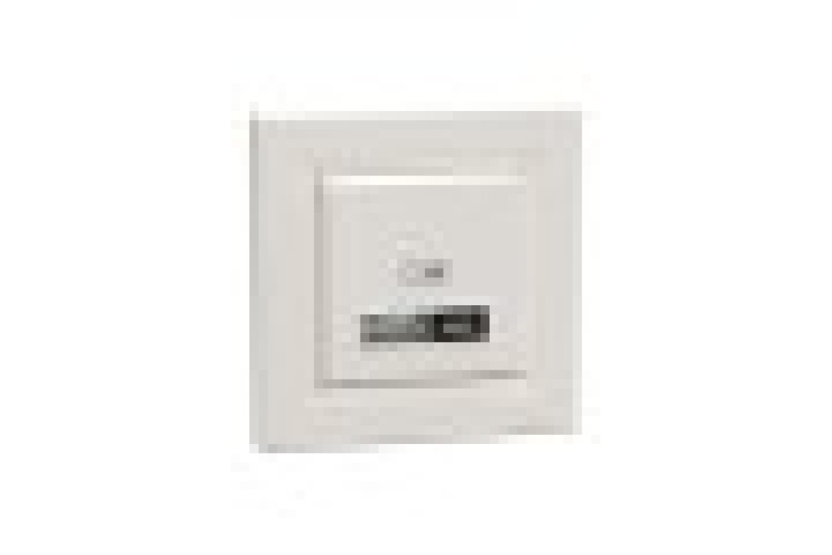 Подвійний зарядний пристрій USB, Asfora, тип A+C, 21 Вт, у комплекті, кремовий (EPH2700523)