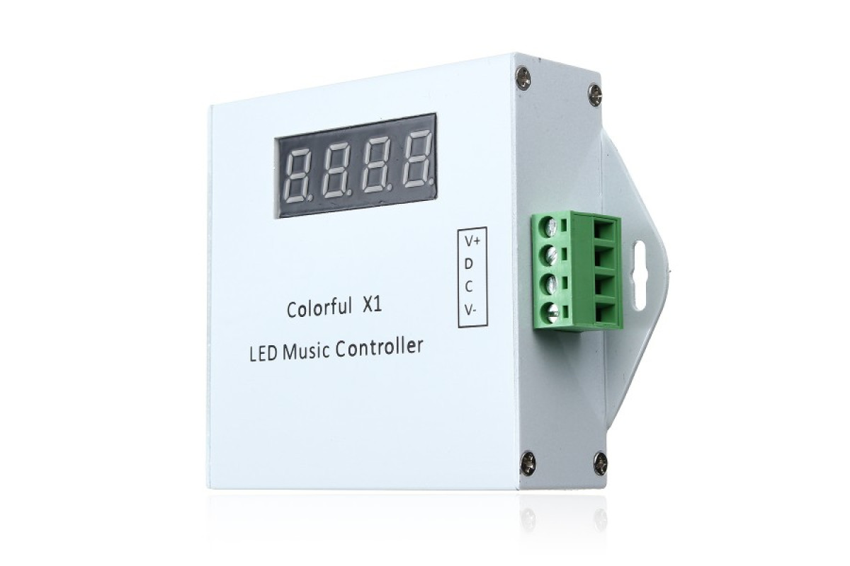 Контролер SMART RGB PROLUM Музичний (6 кнопок; RF; WS2811;WS2812) (402020)