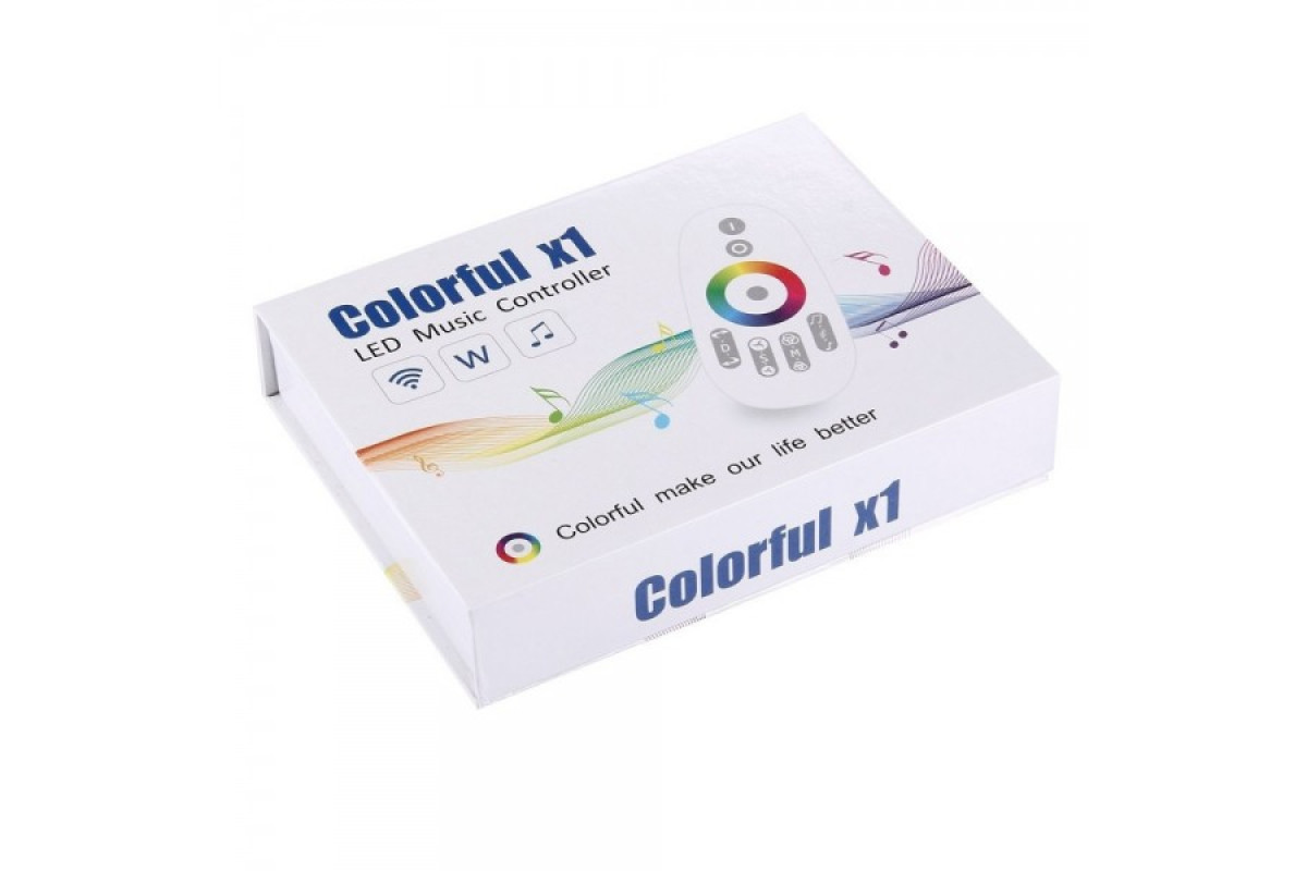 Контролер SMART RGB PROLUM Музичний (6 кнопок; RF; WS2811;WS2812) (402020)
