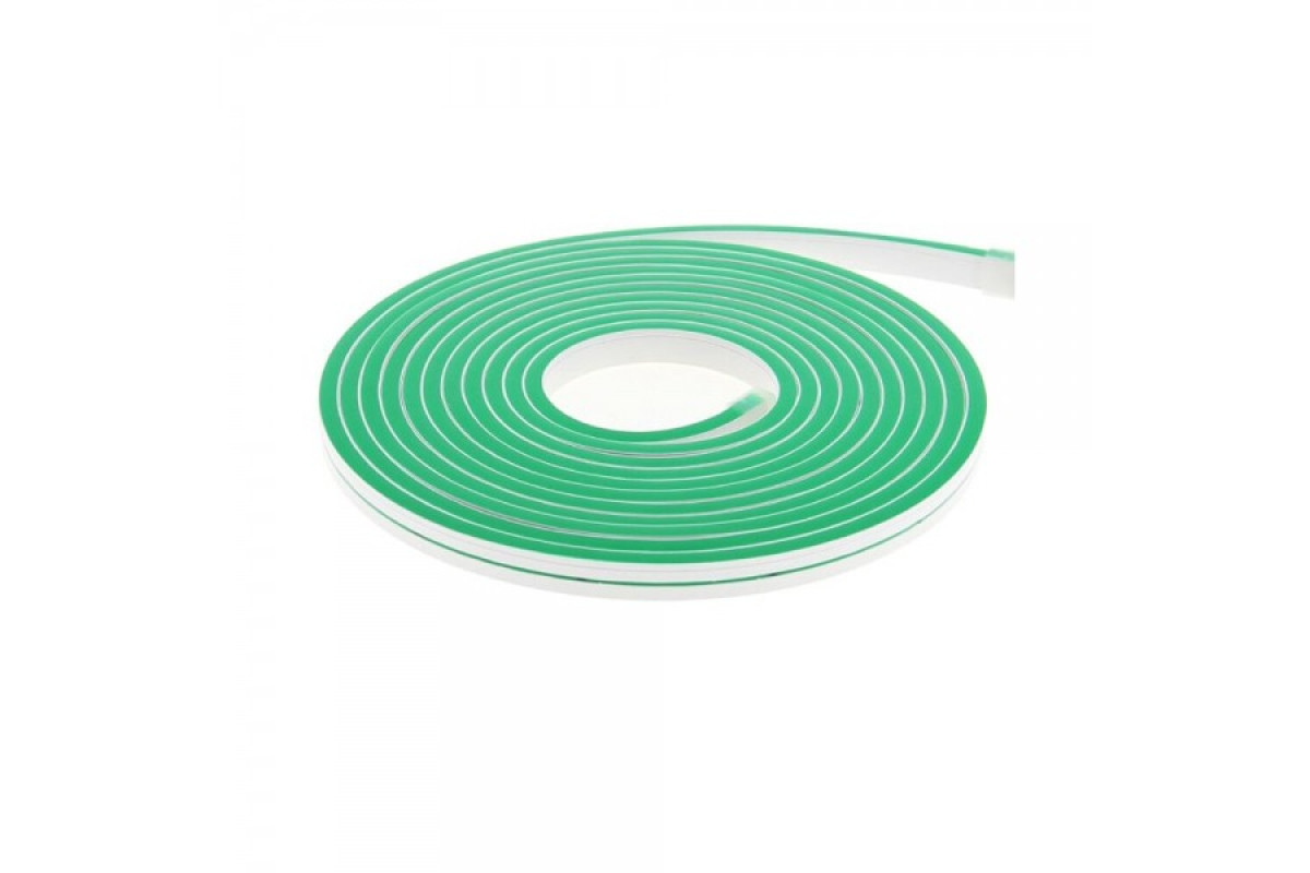 Світлодіодний неон PROLUM™ 6x12, IP68, 12V, Series "SM", Зелений, PRO (120011)