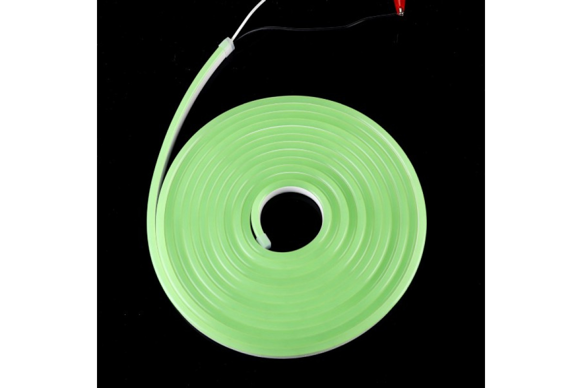 Світлодіодний неон PROLUM™ 6x12, IP68, 12V, Series "SM", Зелений, PRO (120011)