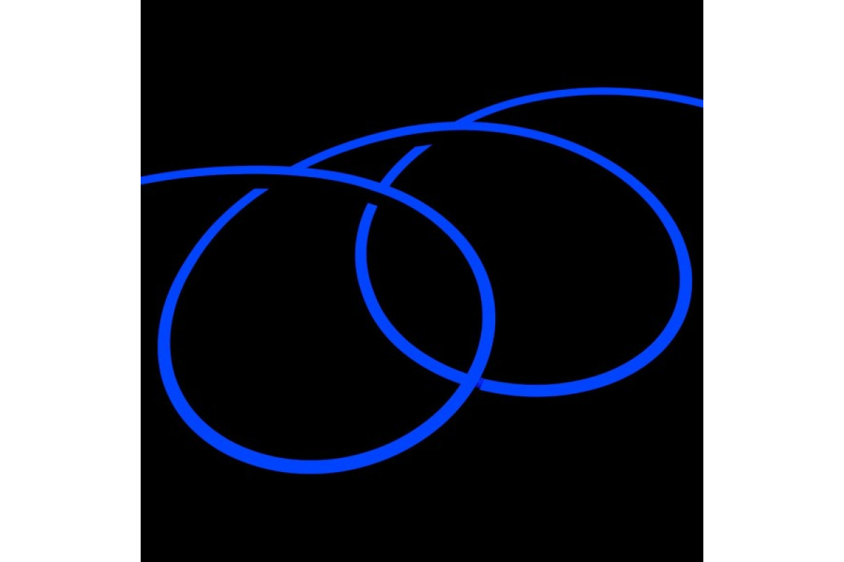 Світлодіодний неон PROLUM™ 6x12, IP68, 12V, Series "SM", Синій, PRO (120010)