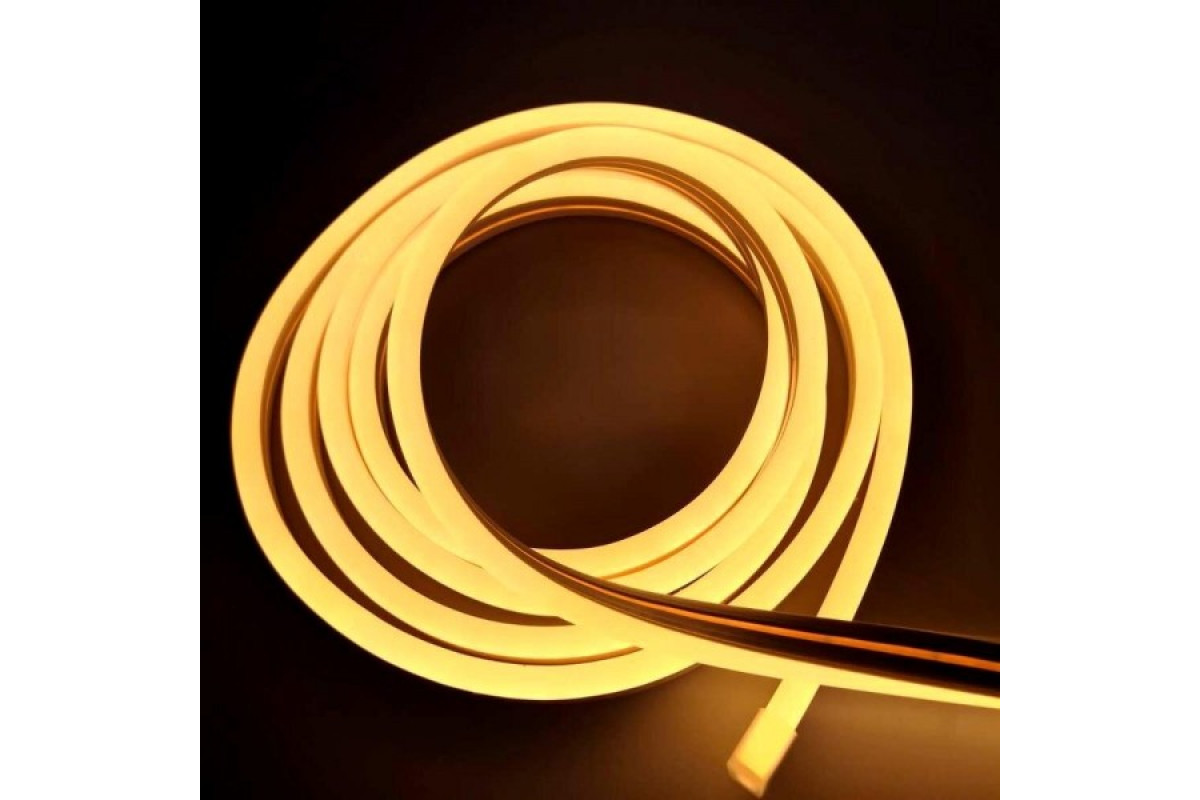 Світлодіодний неон PROLUM™ 8x16, IP68, 12V, Series "SF", Тепло-білий, PRO (120020)