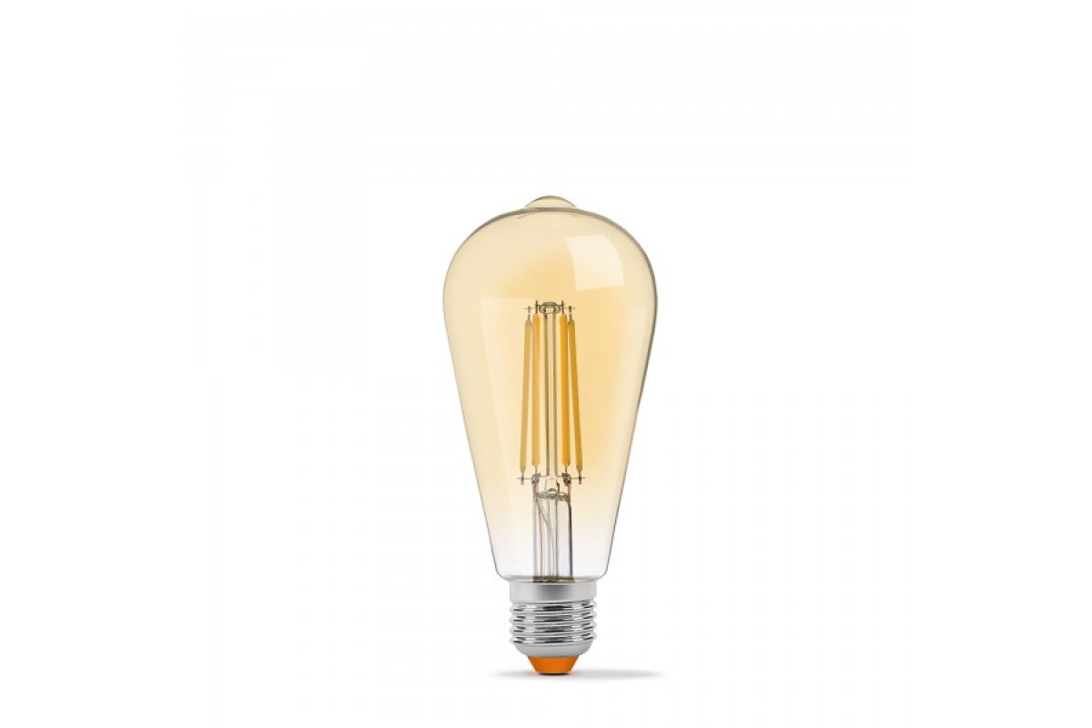 LED лампа VIDEX Filament ST64FA 10W E27 2200K бронза (VL-ST64FA-10272)