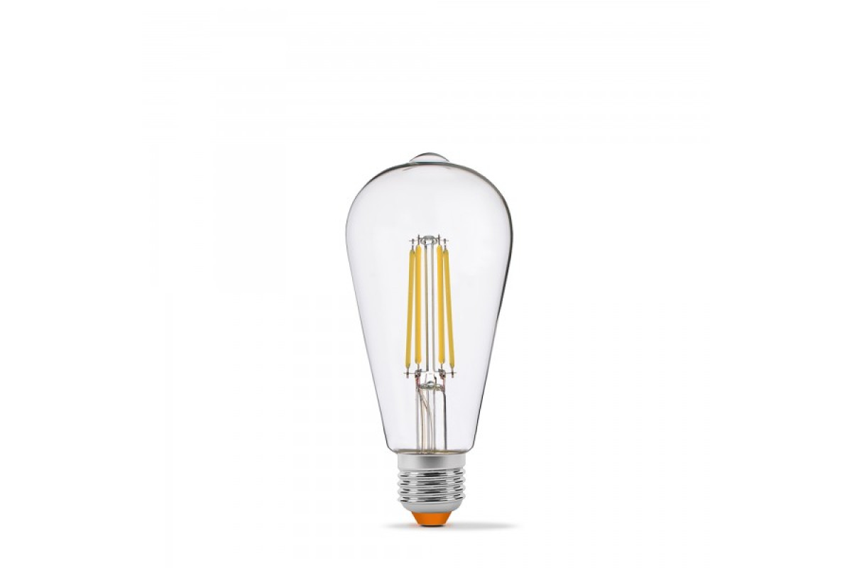 LED лампа VIDEX Filament ST64FD 6W E27 4100K дімерна (VL-ST64FD-06274)