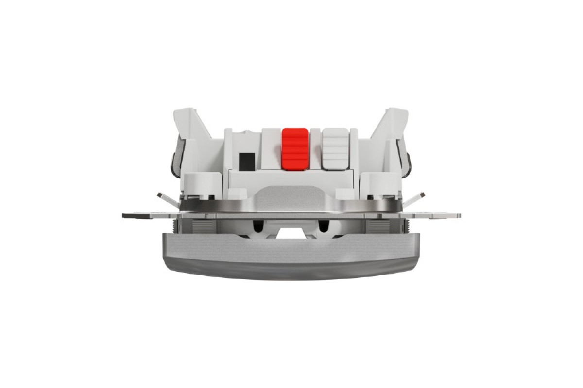 Одноклавішний вимикач Алюміній Sedna Design (SDD113101)