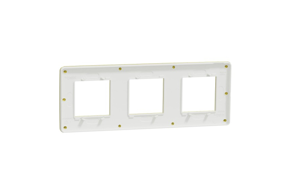 Рамка Unica Studio Metal, 3 пости, золото (NU280659M)