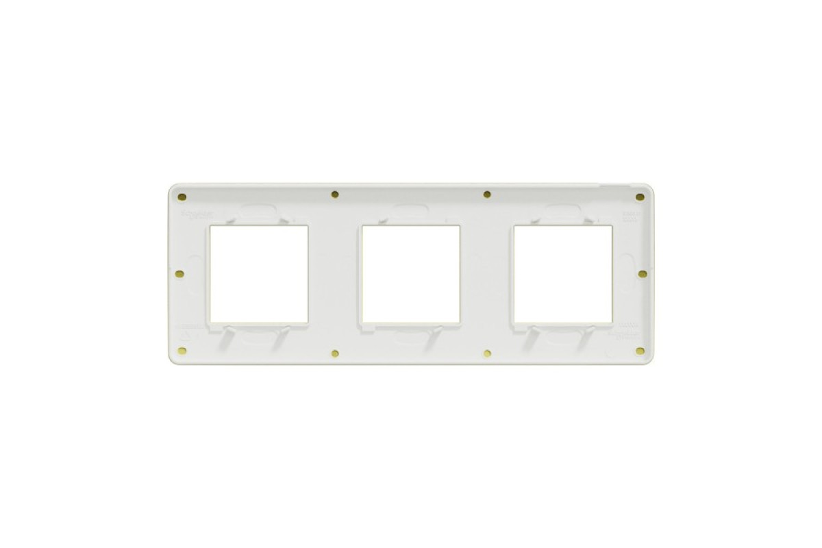 Рамка Unica Studio Metal, 3 пости, золото (NU280659M)