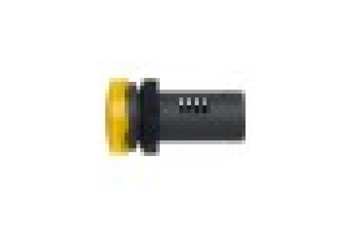 Easy Harmony XA2E, монолітна сигнальна лампа, пластик, жовтий, Ø22, вбудований світлодіод, гвинтові клеми, 48 В AC/DC (XA2EVE8LC)