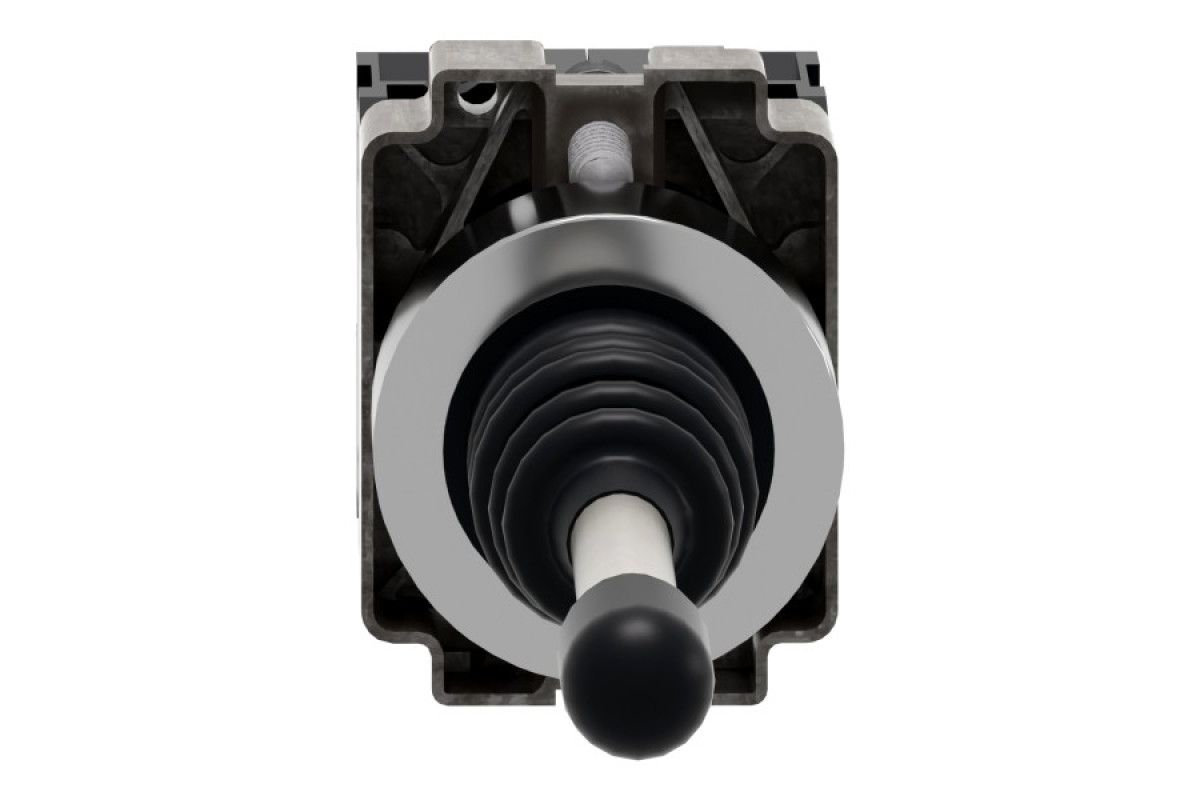 Джойстиковий контролер, Easy Harmony XB2, пластик, 22 мм, 2 напрямки, пружинне повернення в центр, 2NO (XD2PA22CR)