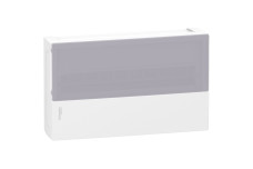 Щит навісний Resi9 MP прозорі двері 2 шини (MIP12118T)