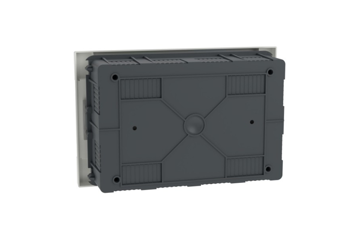 Щит пластиковий Easy9 EU, врізний, 1 ряд 12 модулів, білі двері (EZ9EUB112)