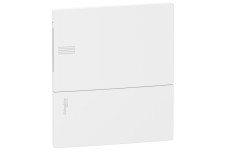 Щит врізний Resi9 MP білі двері 2 шини (MIP22108)