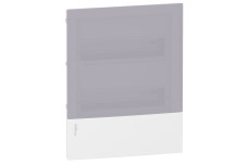 Щит врізний Resi9 MP прозорі двері 2 шини 24 модулі (MIP22212T)