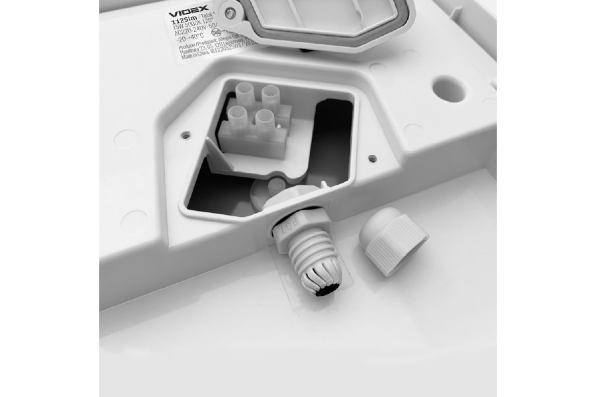 LED світильник ART IP65 круглий VIDEX 15W 5000K (VL-BHFR-155)