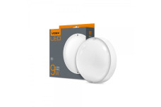 LED світильник IP65 круглий VIDEX 9W 5000K білий (VL-BHR-095PW)