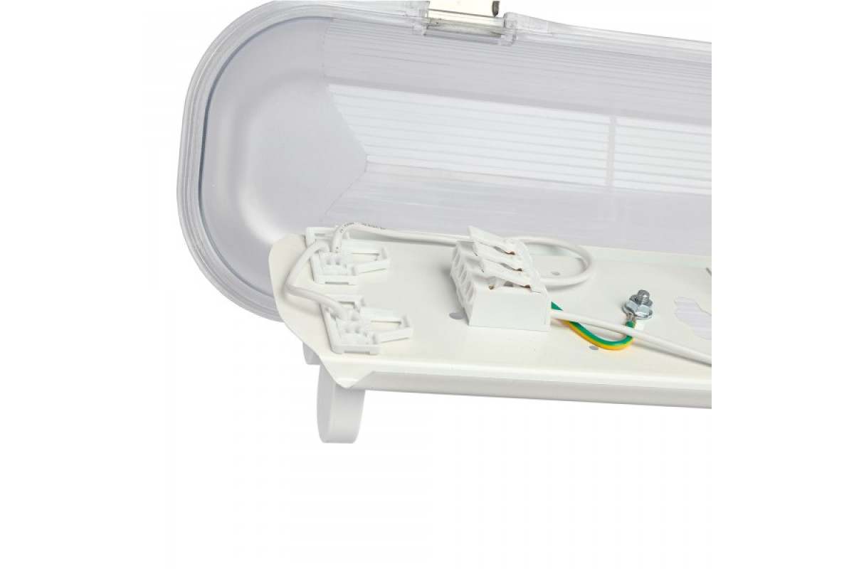 LED світильник IP65 лінійний під лампу 2хТ8 VIDEX 0,6М 220V (VL-BNW-T8062G)