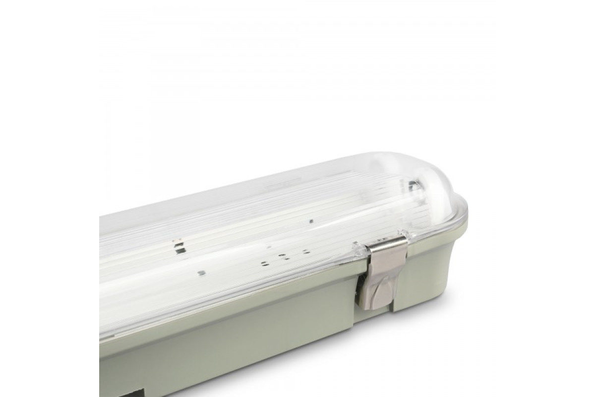 LED світильник IP65 лінійний під лампу 2хТ8 VIDEX 0,6М 220V (VL-BNW-T8062G)