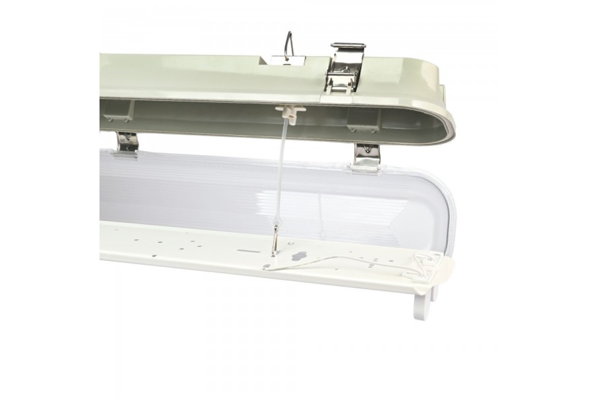 LED світильник IP65 лінійний під лампу 2хТ8 VIDEX 0,6М 220V (VL-BNW-T8062G)