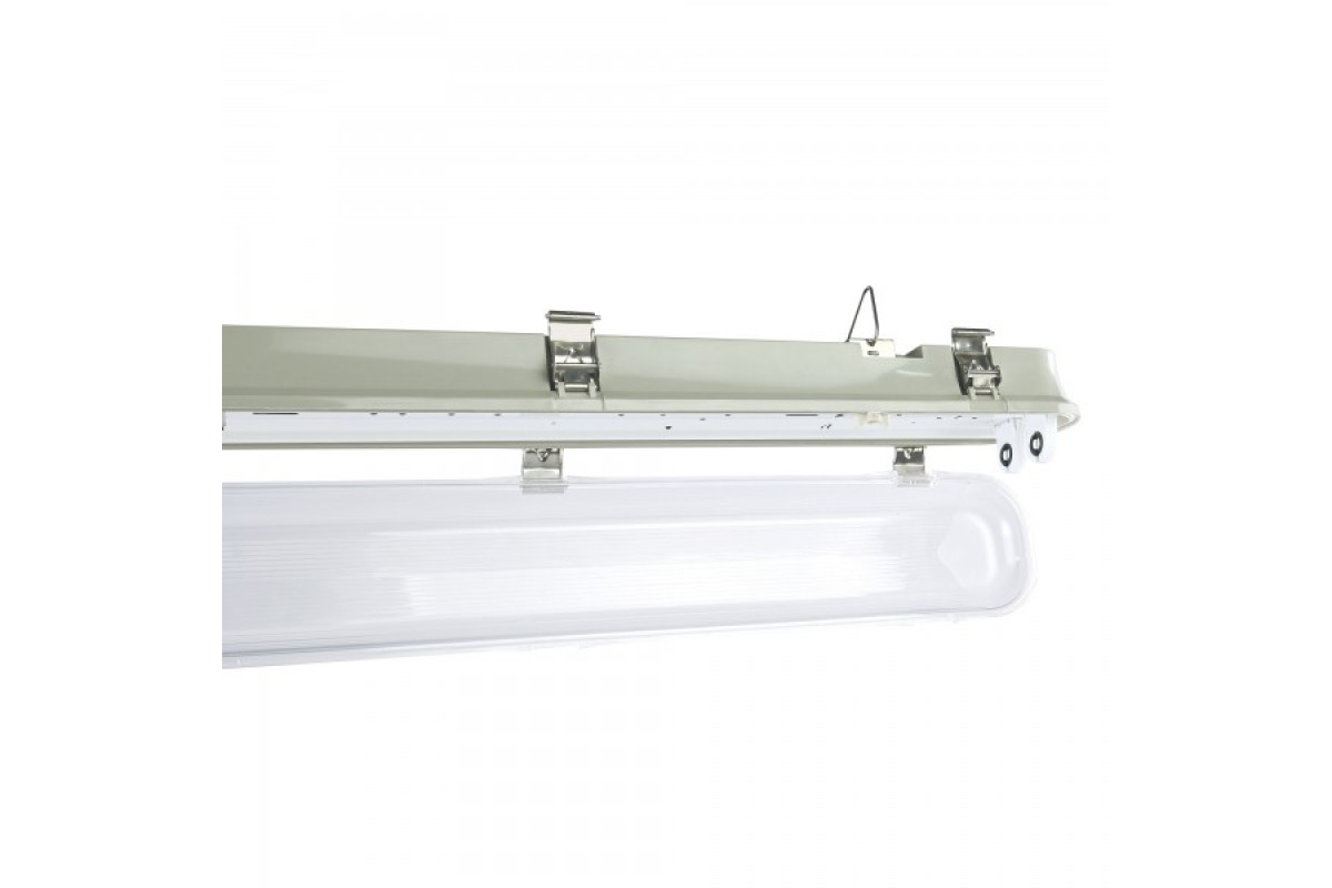 LED світильник IP65 лінійний під лампу 2хТ8 VIDEX 1,2М 220V (VL-BNW-T8122G)