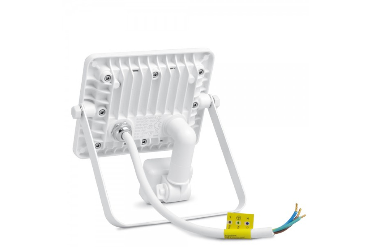 LED прожектор VIDEX F2e 10W 5000K з датчиком руху та освітленості (VL-F2e105W-S)