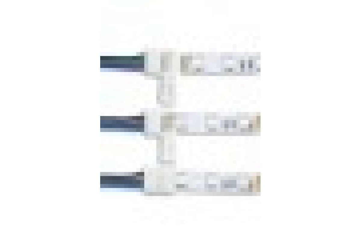 Кабель PROLUM™ для стрічки 5050, RGB, 10 мм, + 1 затискач (503007)