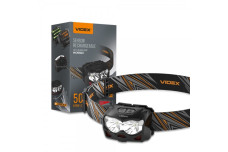 Налобний світлодіодний ліхтарик VIDEX 500Lm 5000K (VLF-H055D)