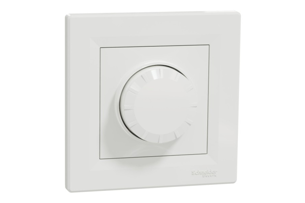 Поворотний LED димер, 230 В, 370 Вт, білий, Asfora (EPH6800121)