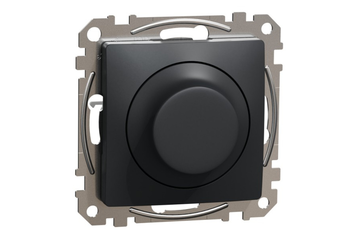 Універсальний поворотний димер для світлодіодних ламп Чорний Sedna Design (SDD114502)