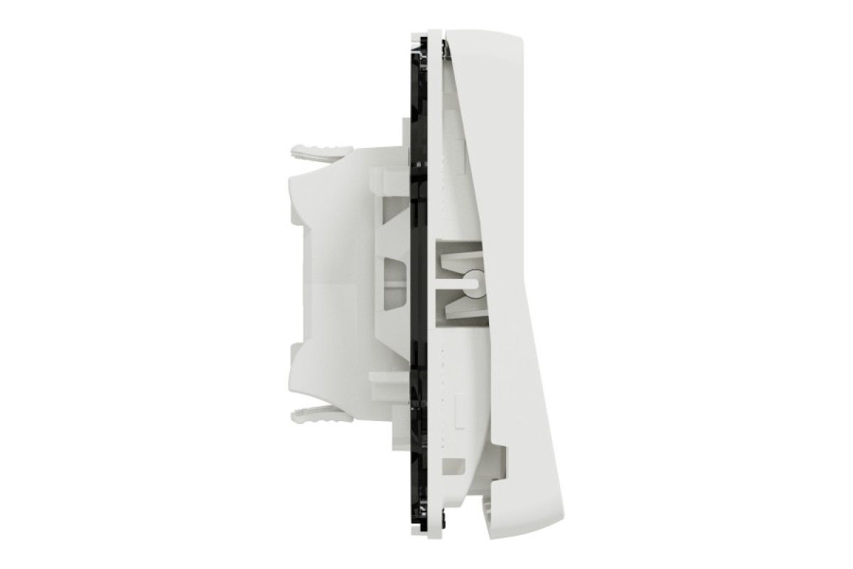 Двоклавішний перемикач IP55 Mureva Styl, сх.6+6, поверх. монтаж, білий (MUR39022)