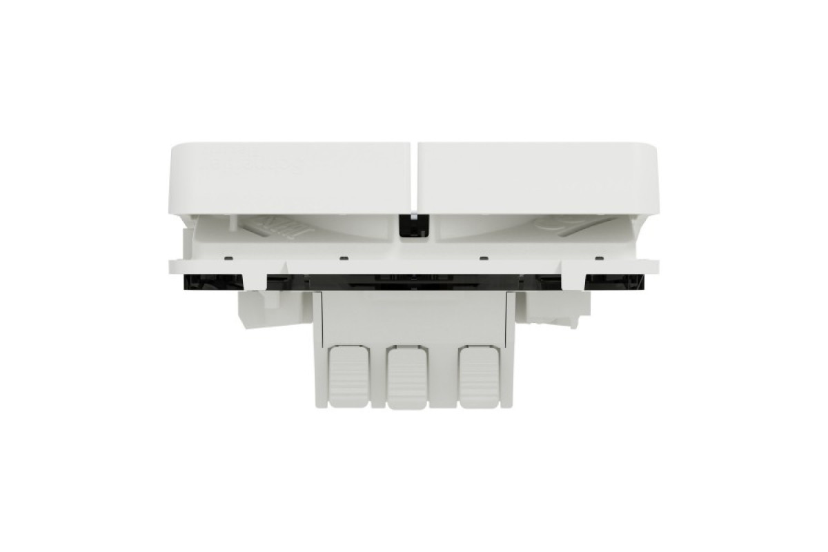 Двоклавішний перемикач IP55 Mureva Styl, сх.6+6, поверх. монтаж, білий (MUR39022)