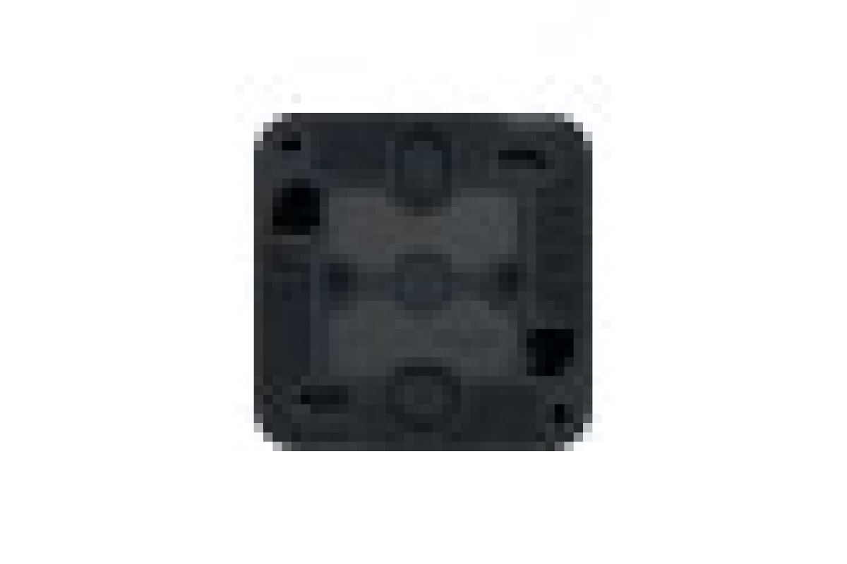 Двоклавішний перемикач IP55 Mureva Styl, сх.6+6, поверх. монтаж, чорний (MUR35022)