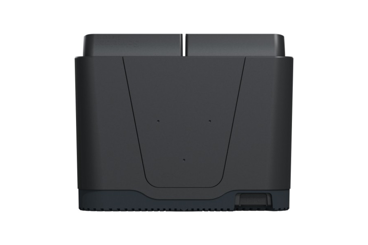 Двоклавішний перемикач IP55 Mureva Styl, сх.6+6, поверх. монтаж, чорний (MUR35022)