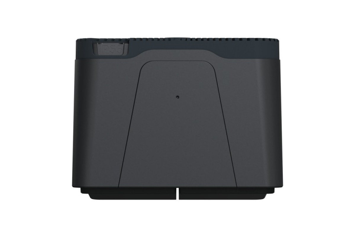 Двоклавішний перемикач IP55 Mureva Styl, сх.6+6, поверх. монтаж, чорний (MUR35022)